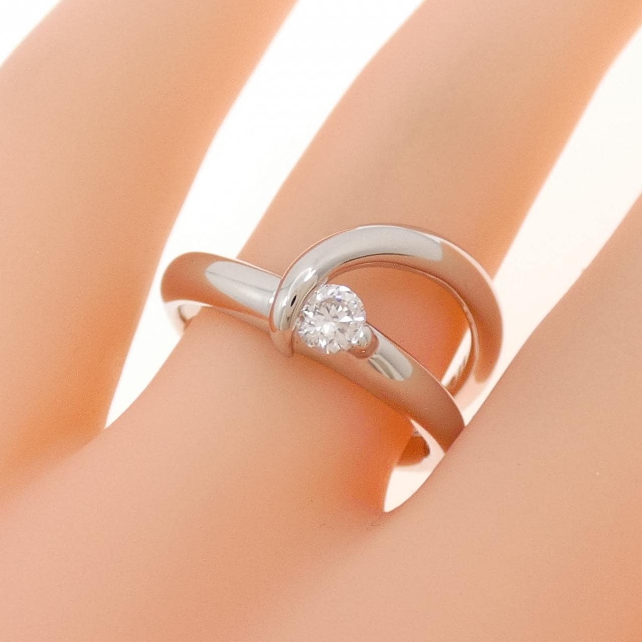 PT900 ダイヤモンド リング 0.19CT