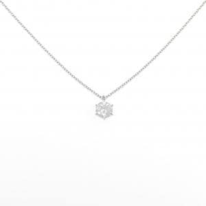 【リメイク】PT ダイヤモンド ネックレス 0.331CT D VS1 3EXT H&C