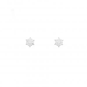 【リメイク】PT900/ST ダイヤモンド ピアス 0.232CT 0.240CT E-F VS2 EXT H&C