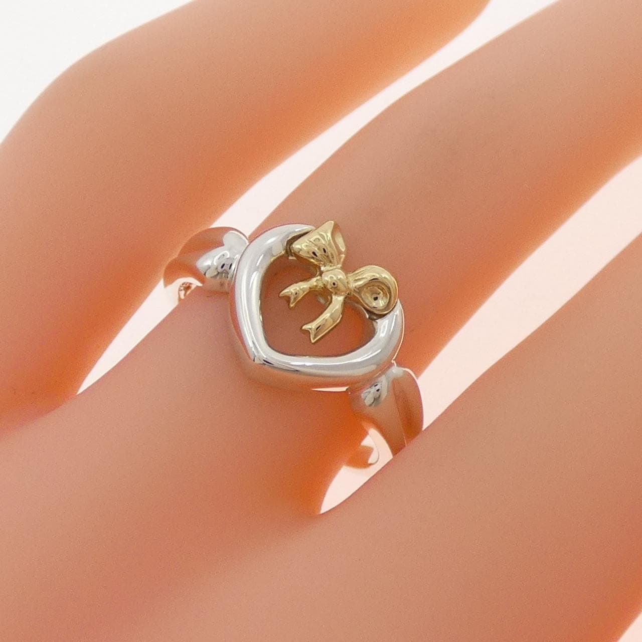 【ヴィンテージ】ティファニー 925/750YG リング