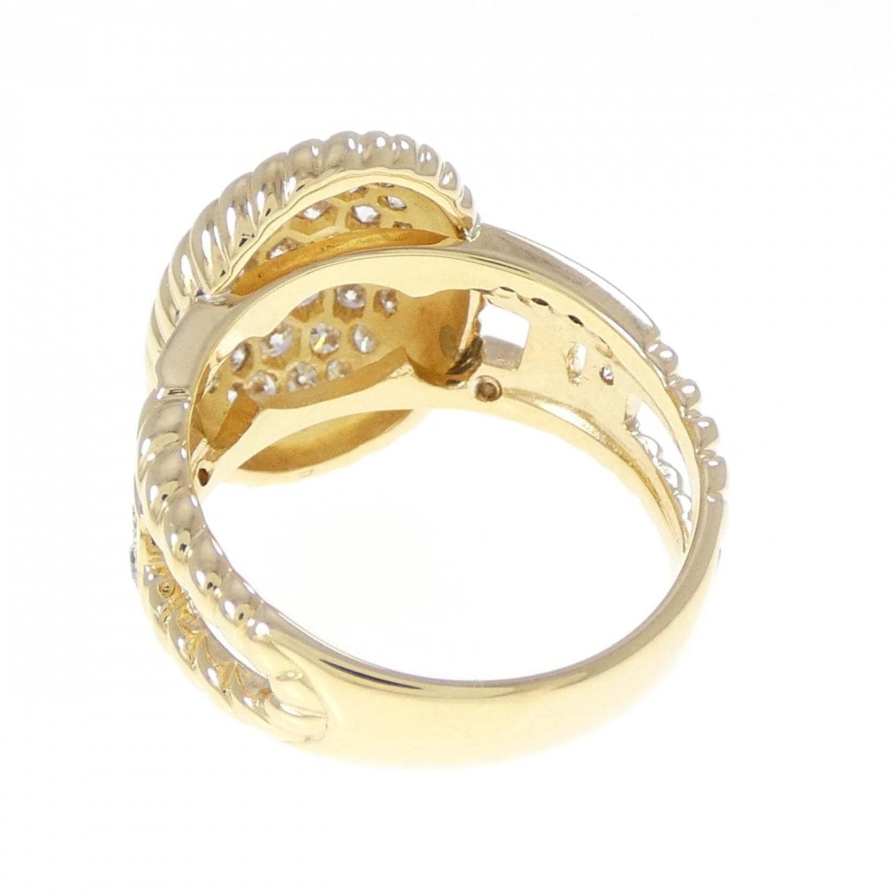 K18YG ダイヤモンド リング 1.10CT