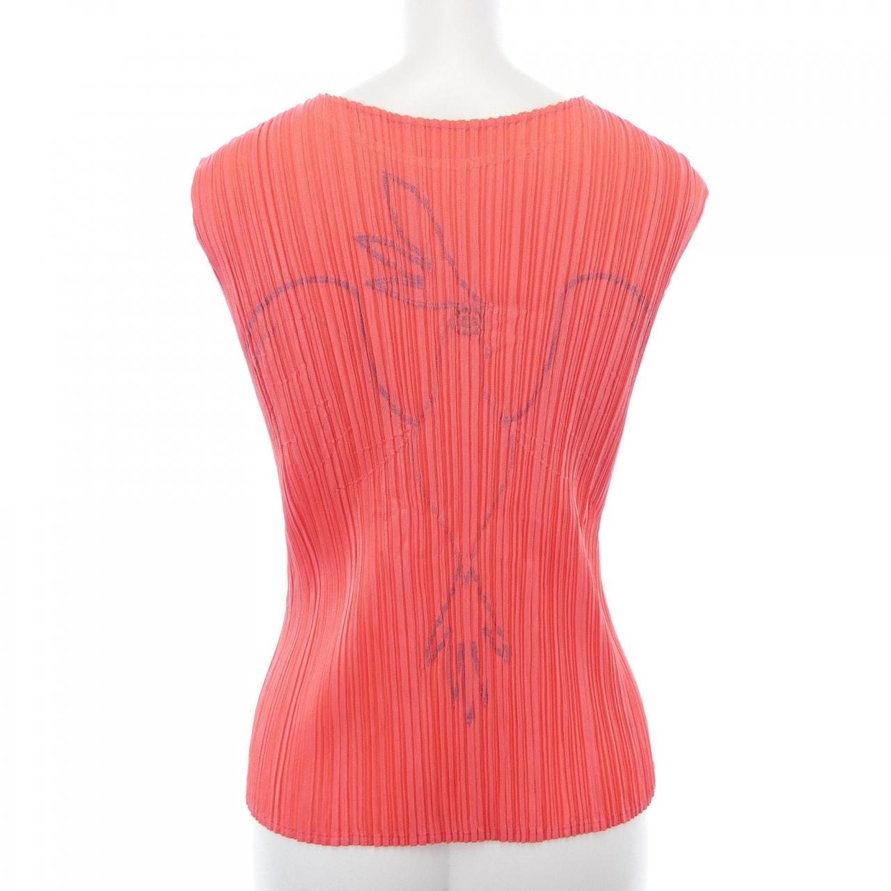 【ヴィンテージ】プリーツプリーズ PLEATS PLEASE 2003 青い鳥 PP33-JK691 7558071 タンクトップ