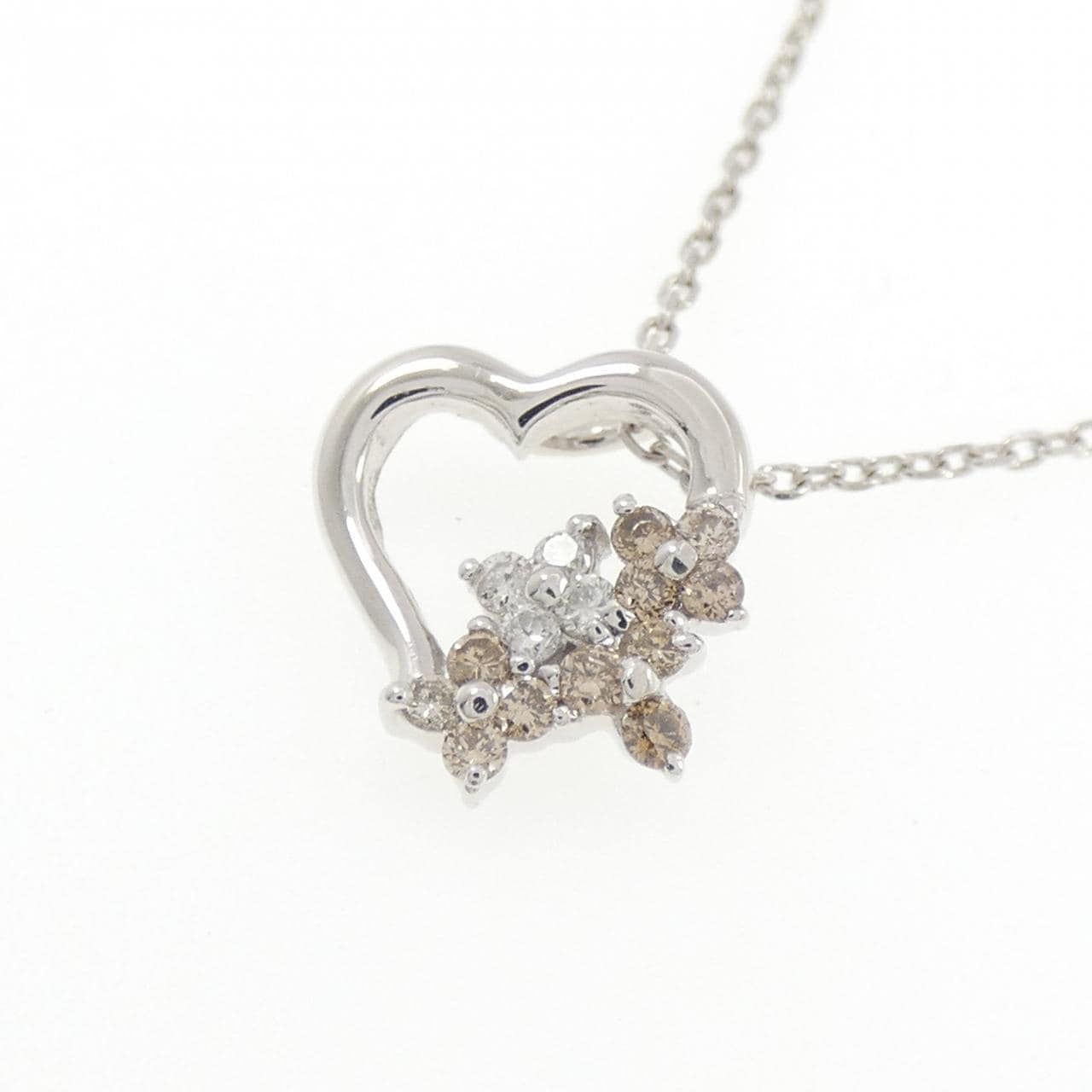 クミキョク ダイヤモンド ネックレス 0.15CT