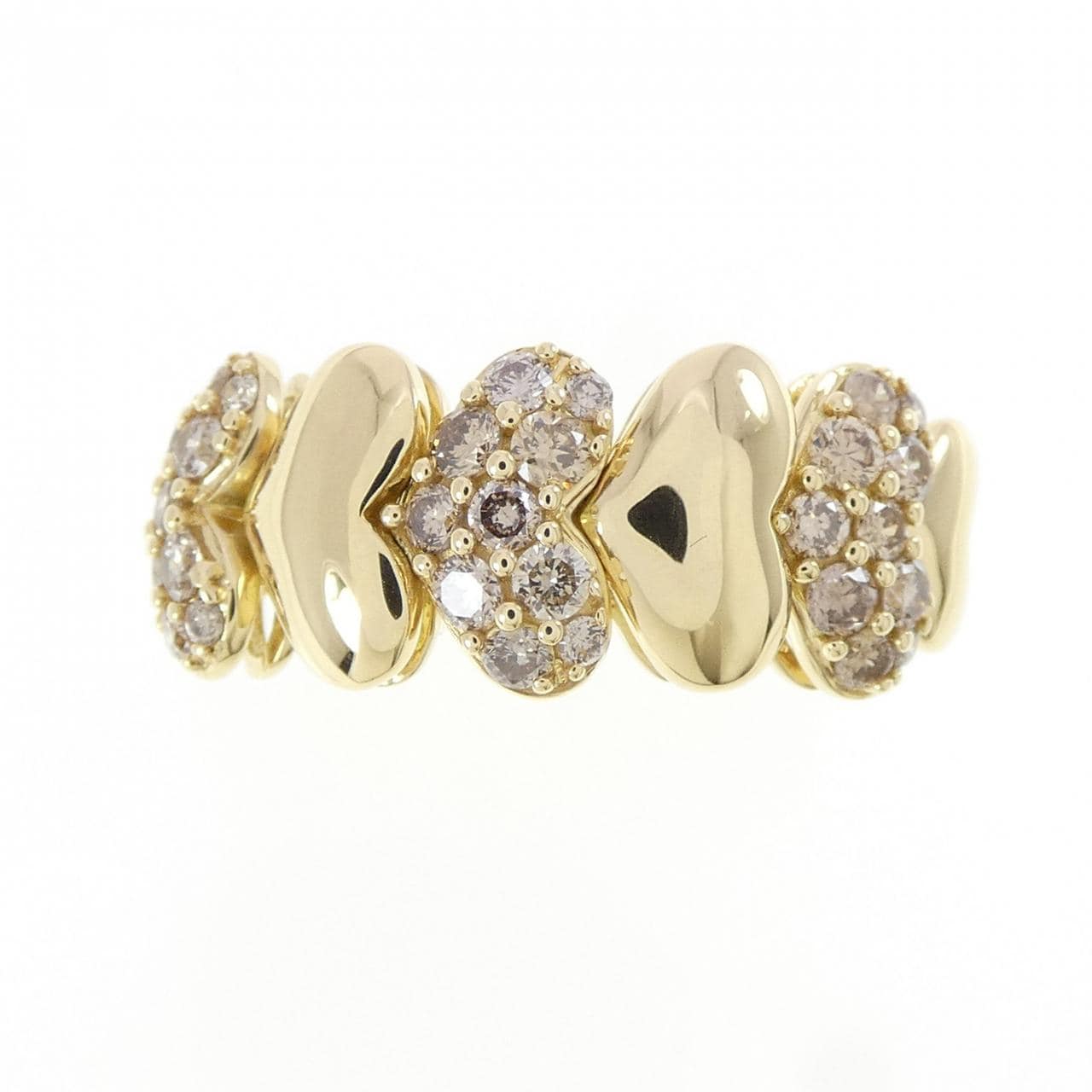 ジーエスティービー ハート ダイヤモンド リング 0.60CT