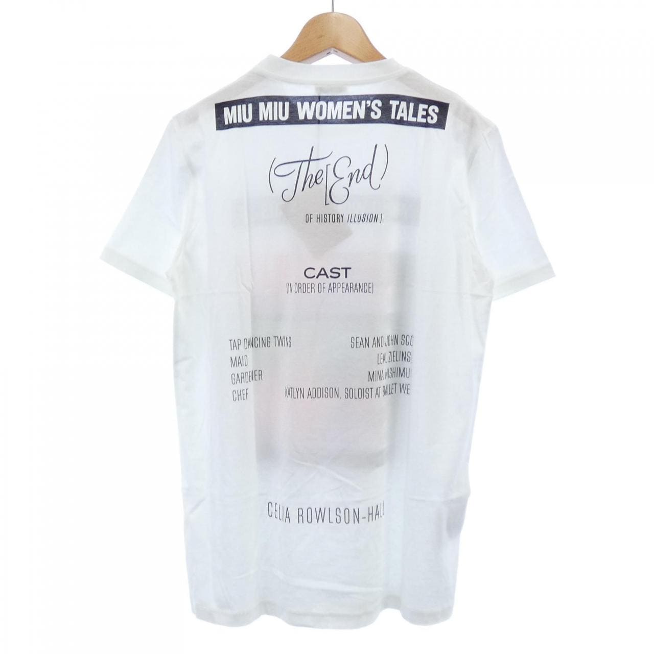ミュウミュウ MIU MIU MJN057 1QD2 Tシャツ