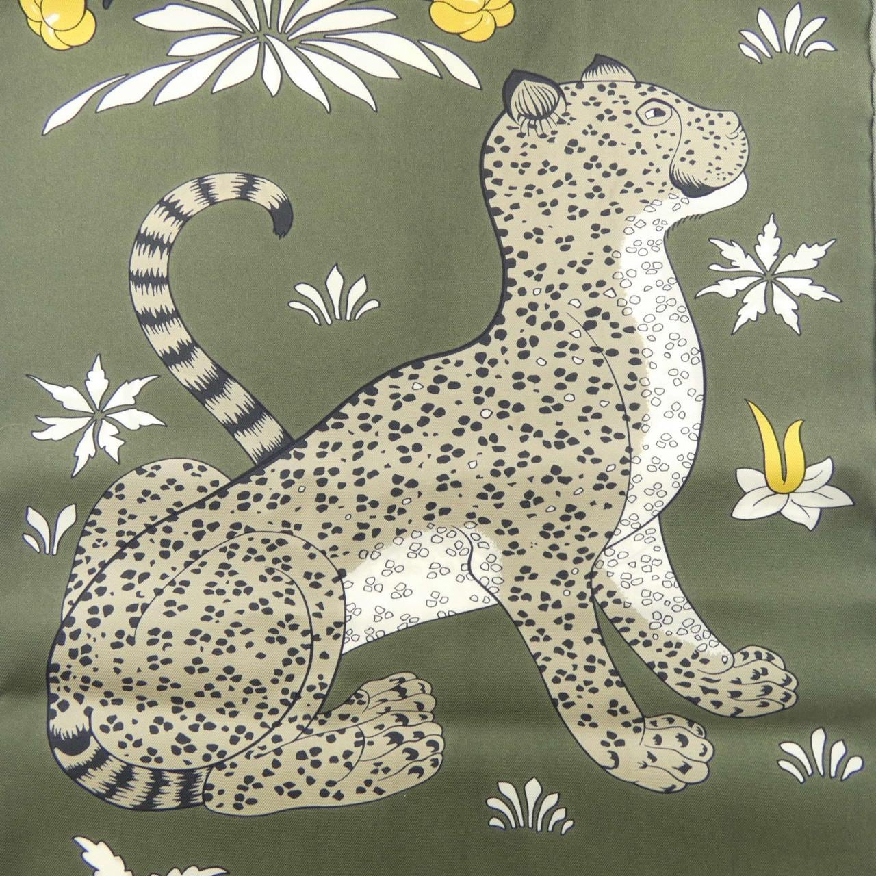エルメス HERMES LES LEOPARDS H102953S STOLE