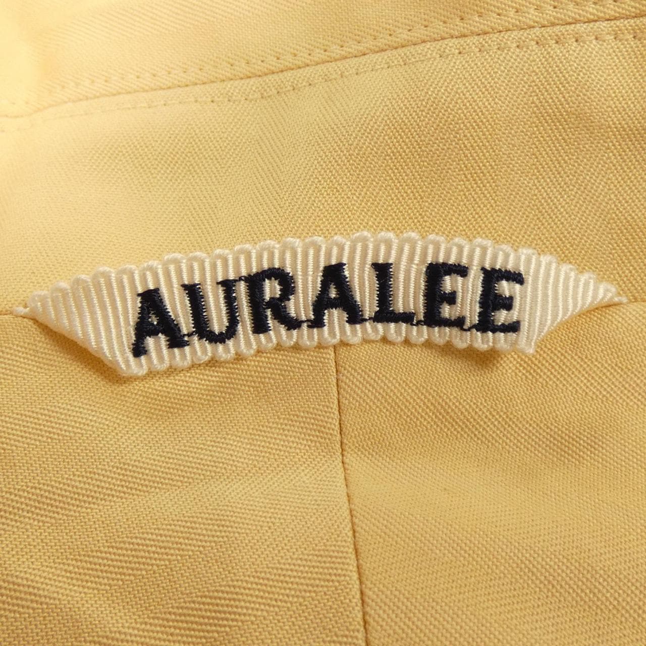 橙色AURALEE S/S衬衫