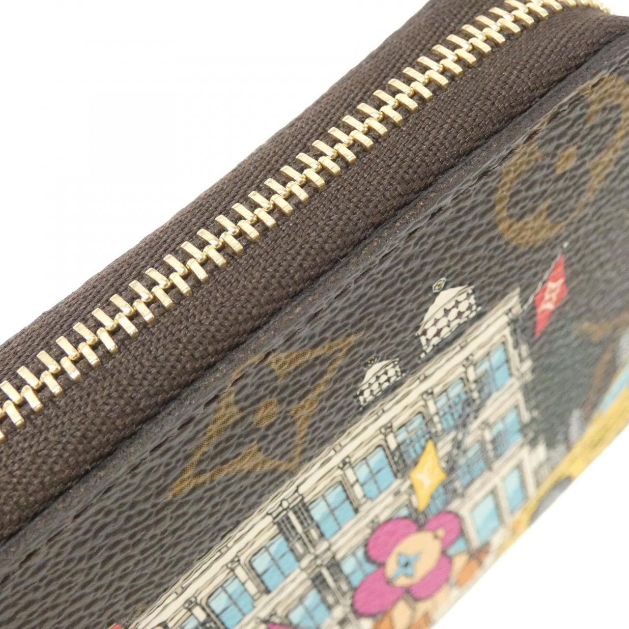 LOUIS VUITTON Monogram (Vivienne Holiday) Zippy Coin Purse M81629 INCASE