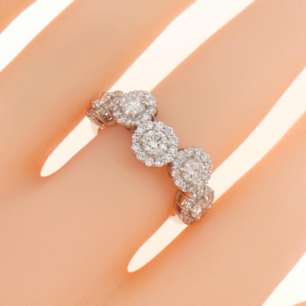 PT900 ダイヤモンド リング 1.33CT