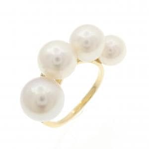 K18YG アコヤパール リング