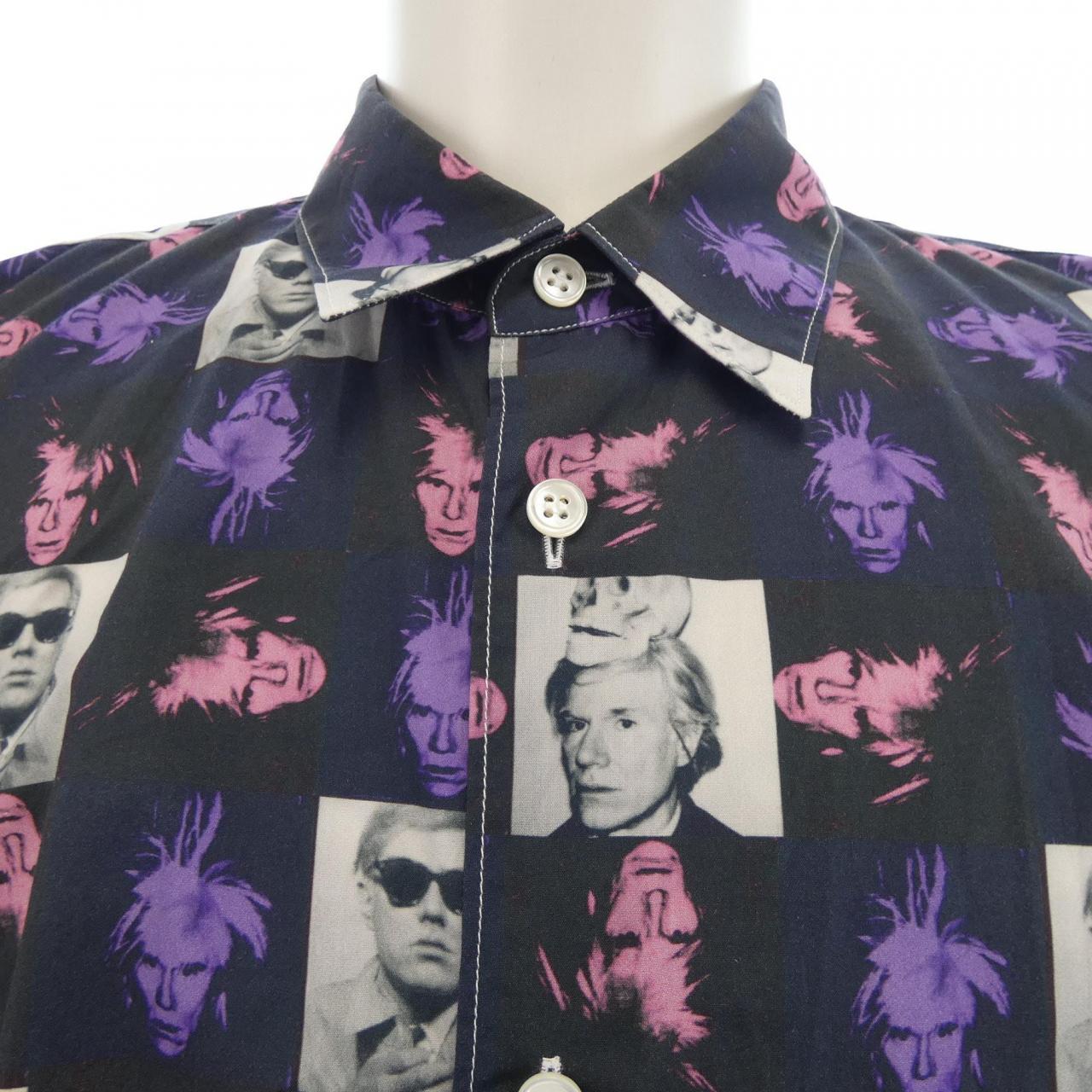 コムデギャルソンシャツ COMME des GARCONS SHIRT FM-B002 Andy Warhol S／Sシャツ