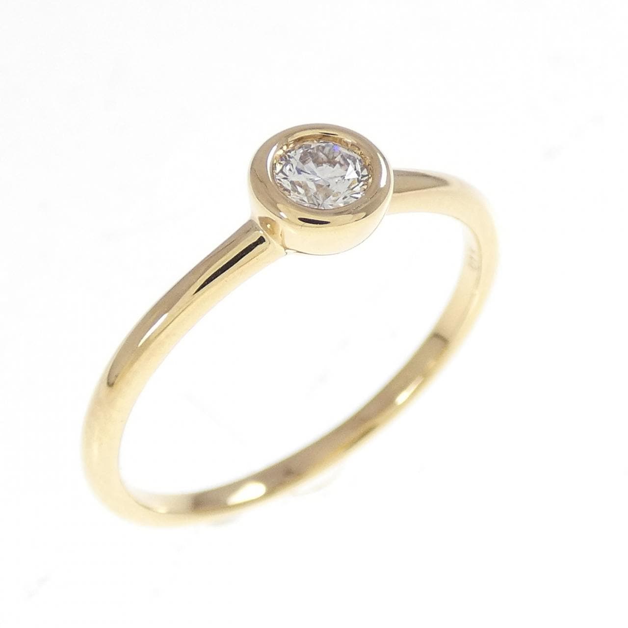 K18YG ダイヤモンド リング 0.15CT