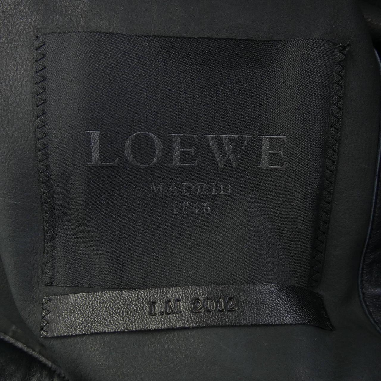 ロエベ LOEWE レザージャケット