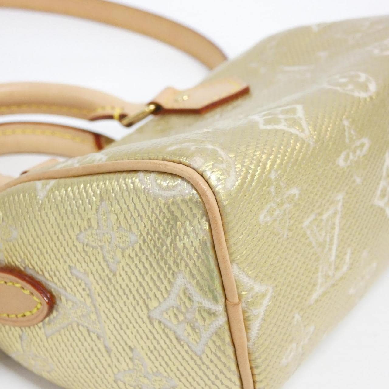 ルイヴィトン モノグラム ラミネーテッド ジャカード ナノ スピーディ M82242 ボストンバッグ