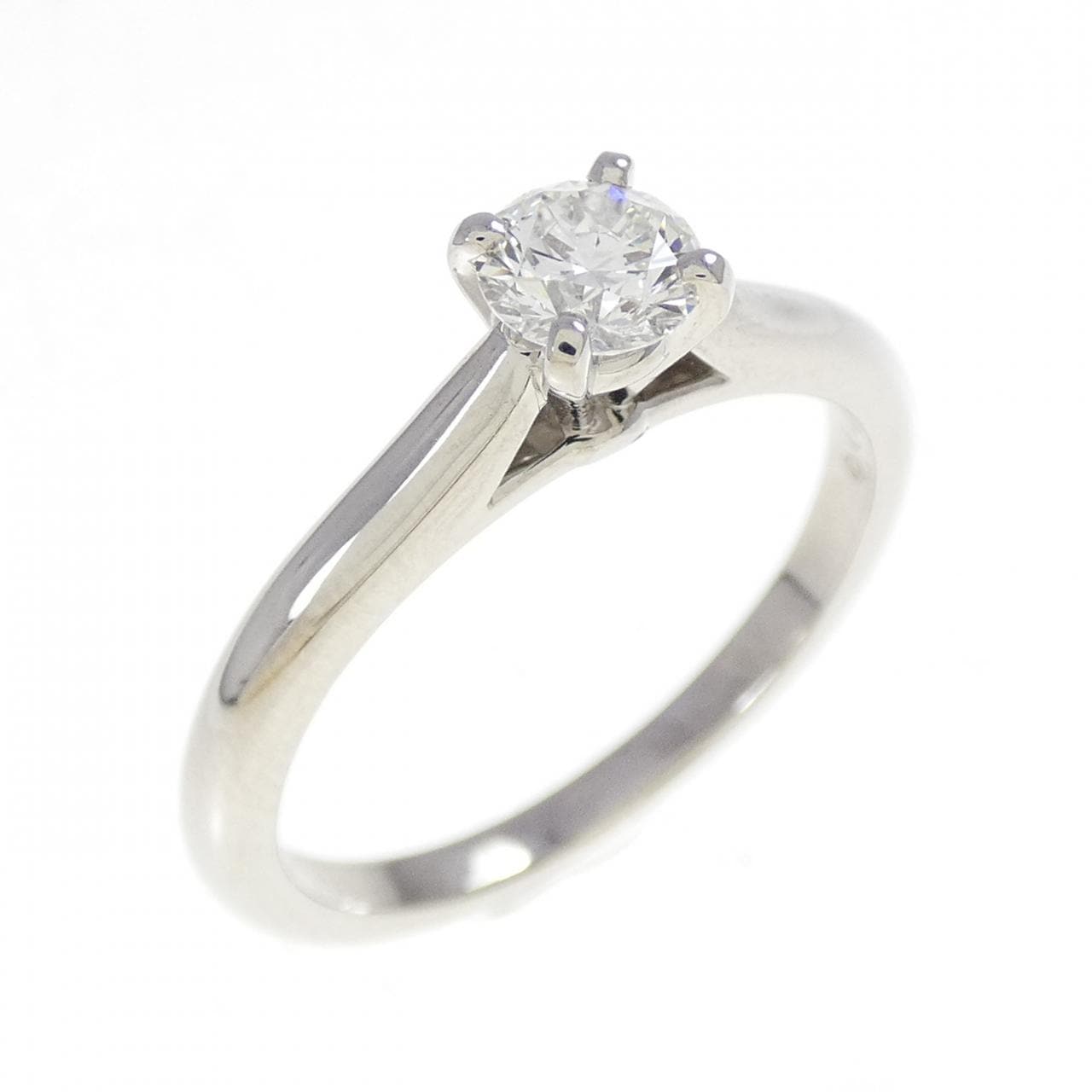 カルティエ 1895 ソリテール リング 0.38CT H VVS2 3EXT