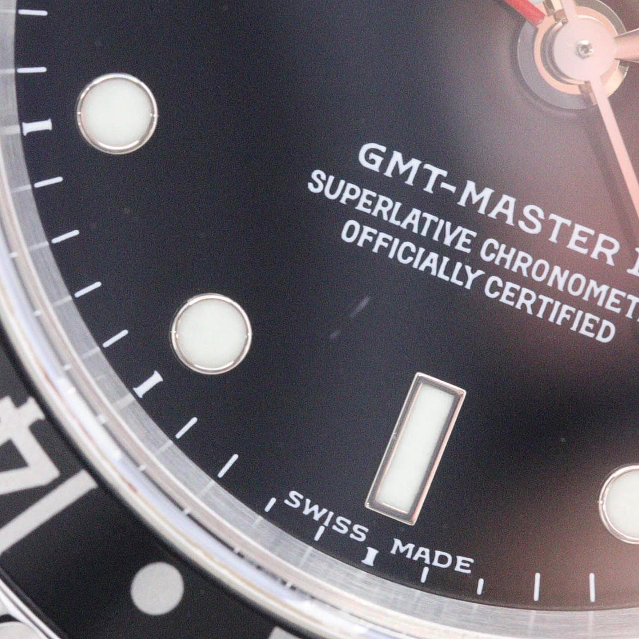 ロレックス GMTマスターⅡ 16710 SS 自動巻 A番
