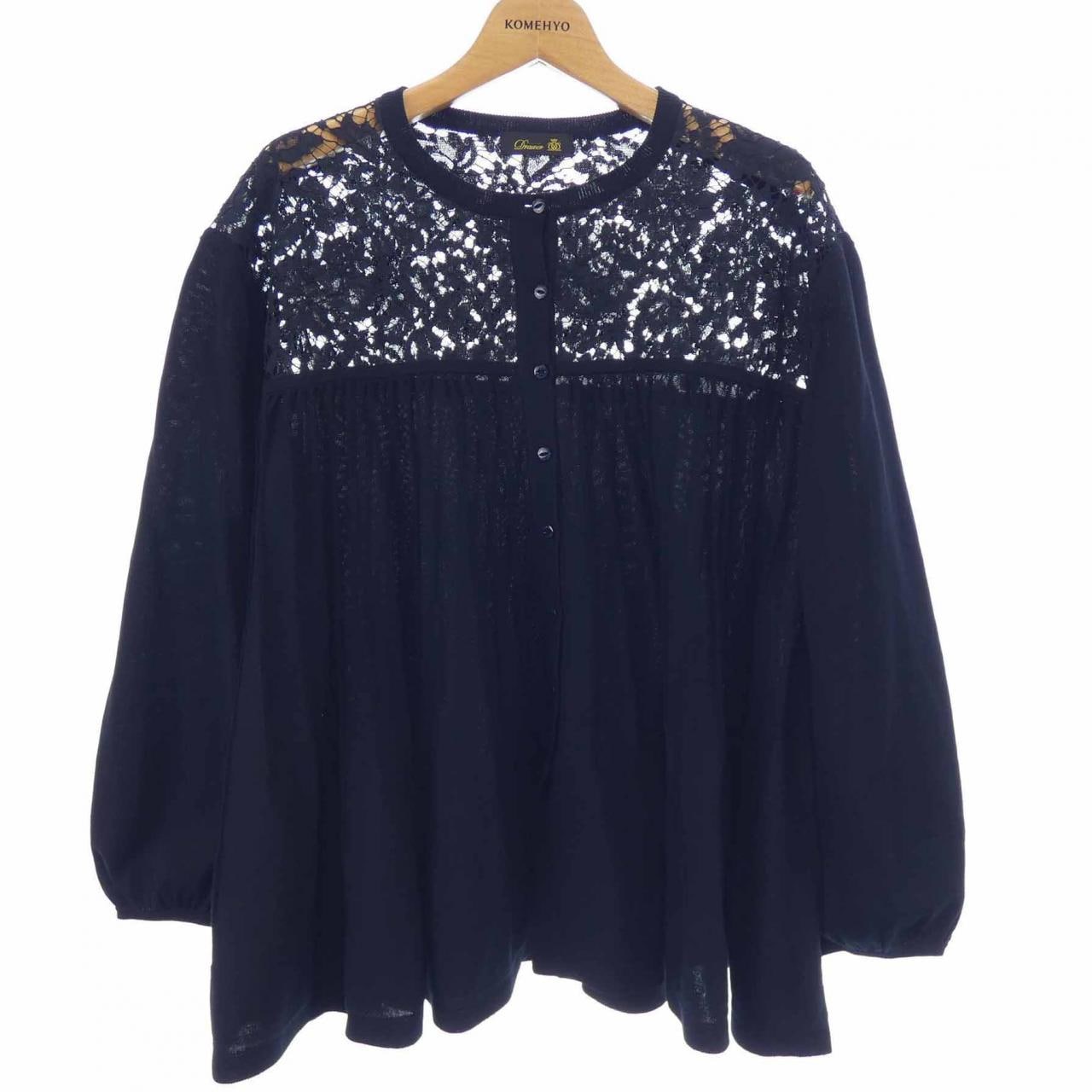 ドゥロワー DRAWER カーディガン