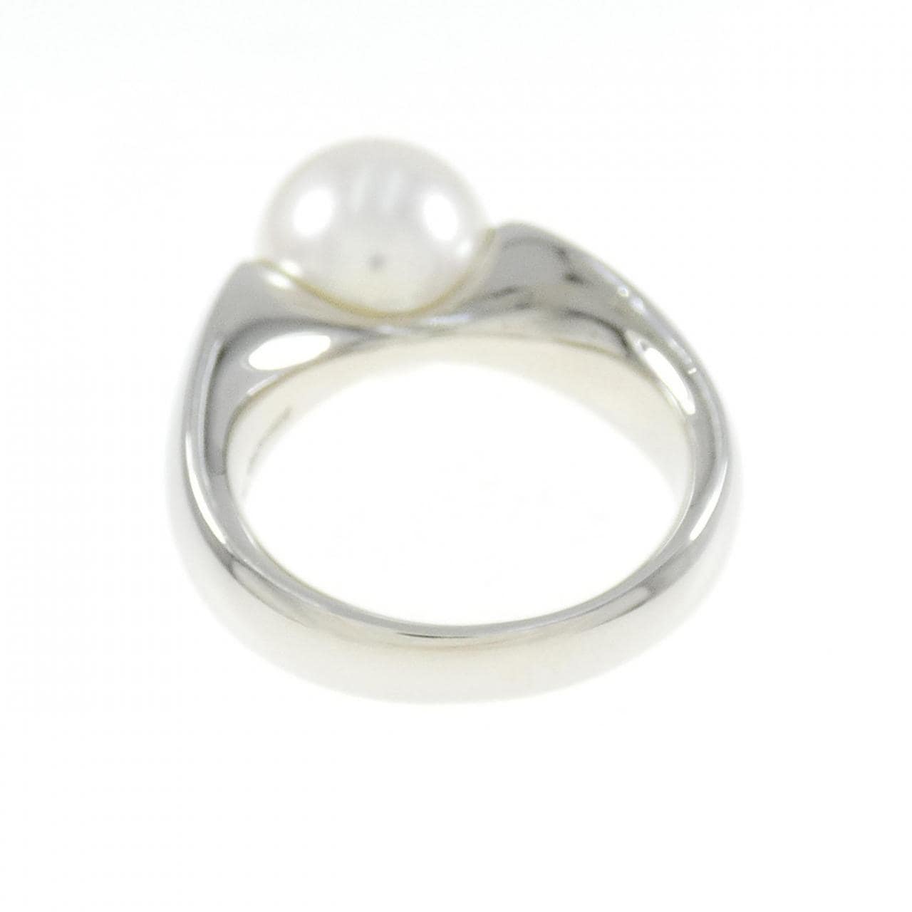 MIKIMOTO White Butterfly Pearl ring 10.6mm