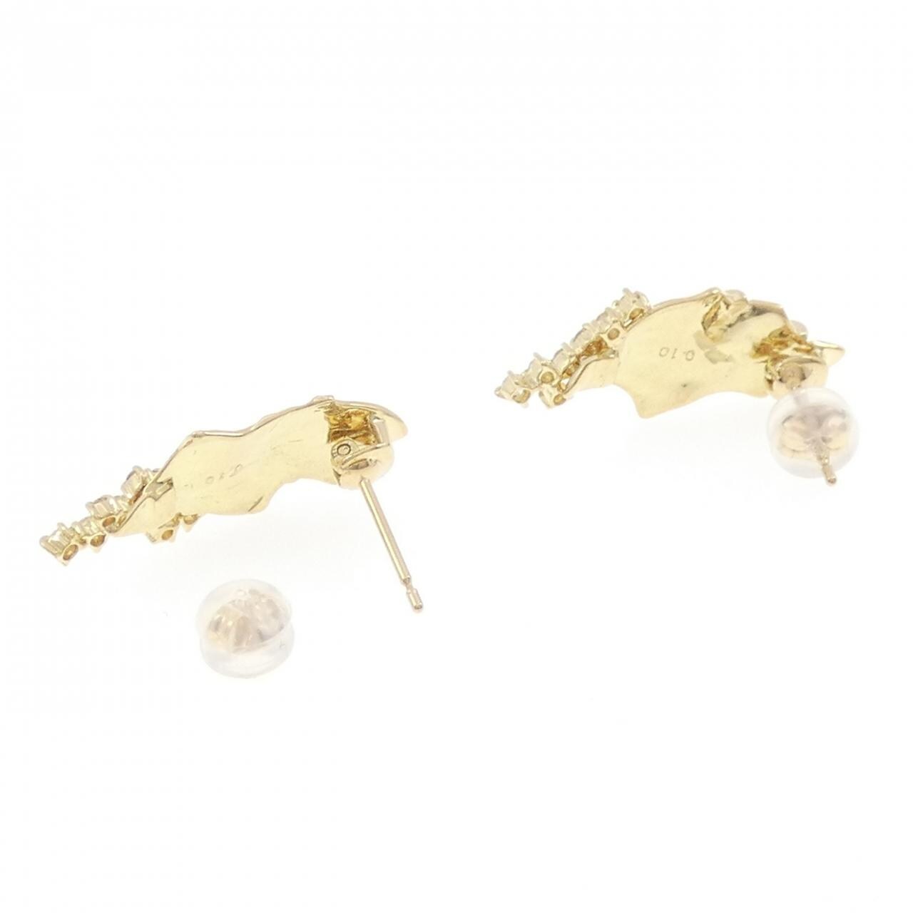 K18YG ダイヤモンド ピアス 0.20CT