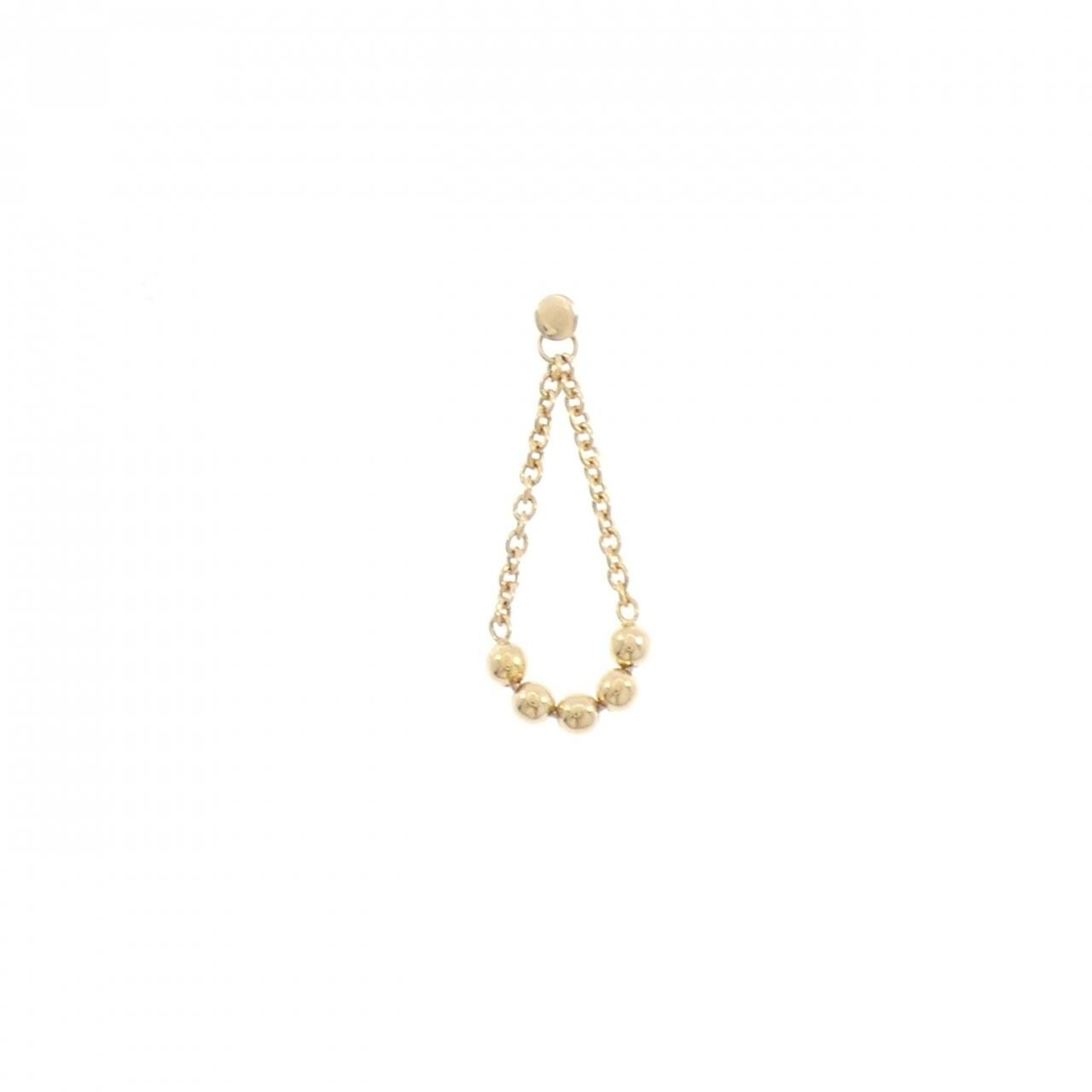 K18YG ピアス 片耳