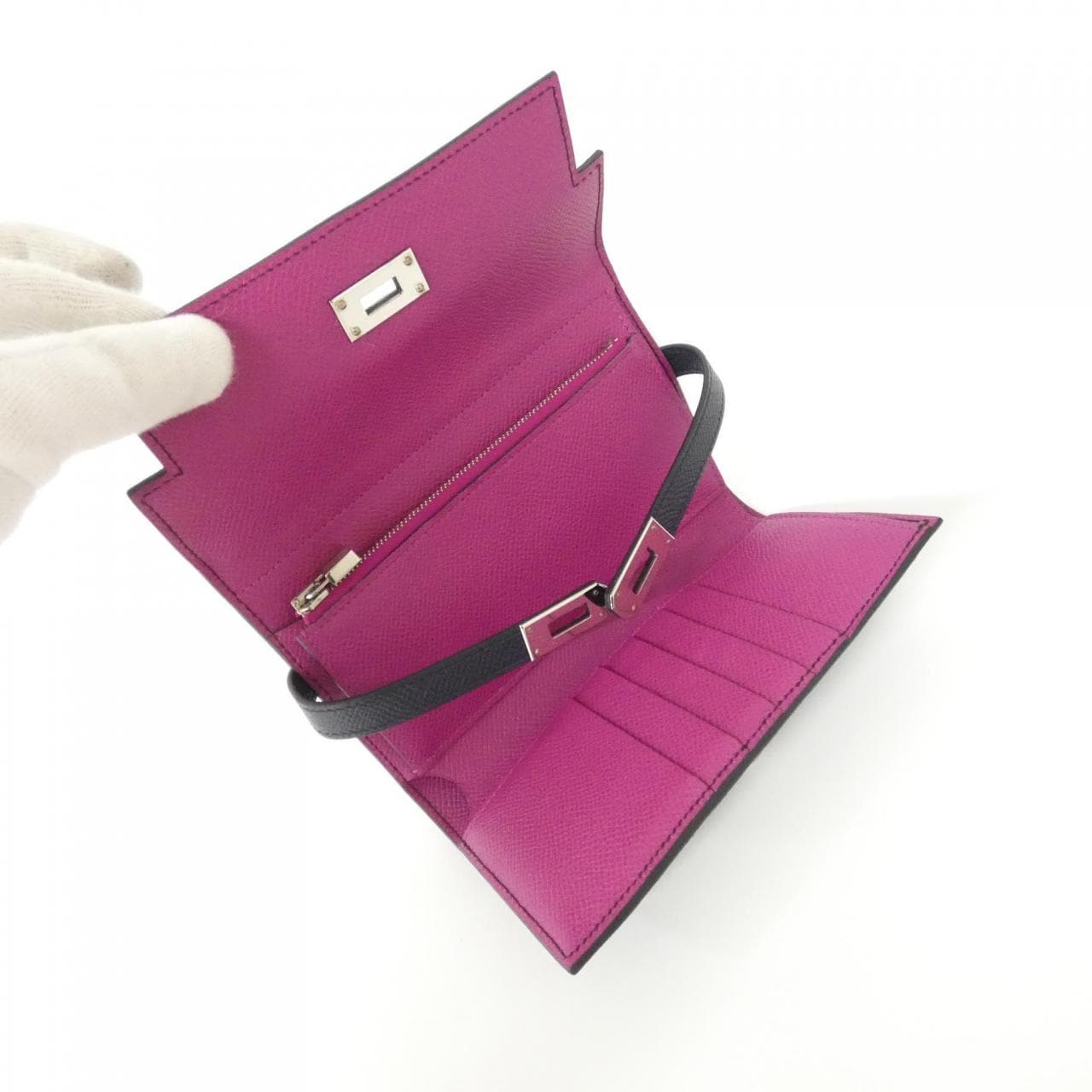 エルメス KELLY DEPLIANTMEDIUM VERSO 073628CK 財布