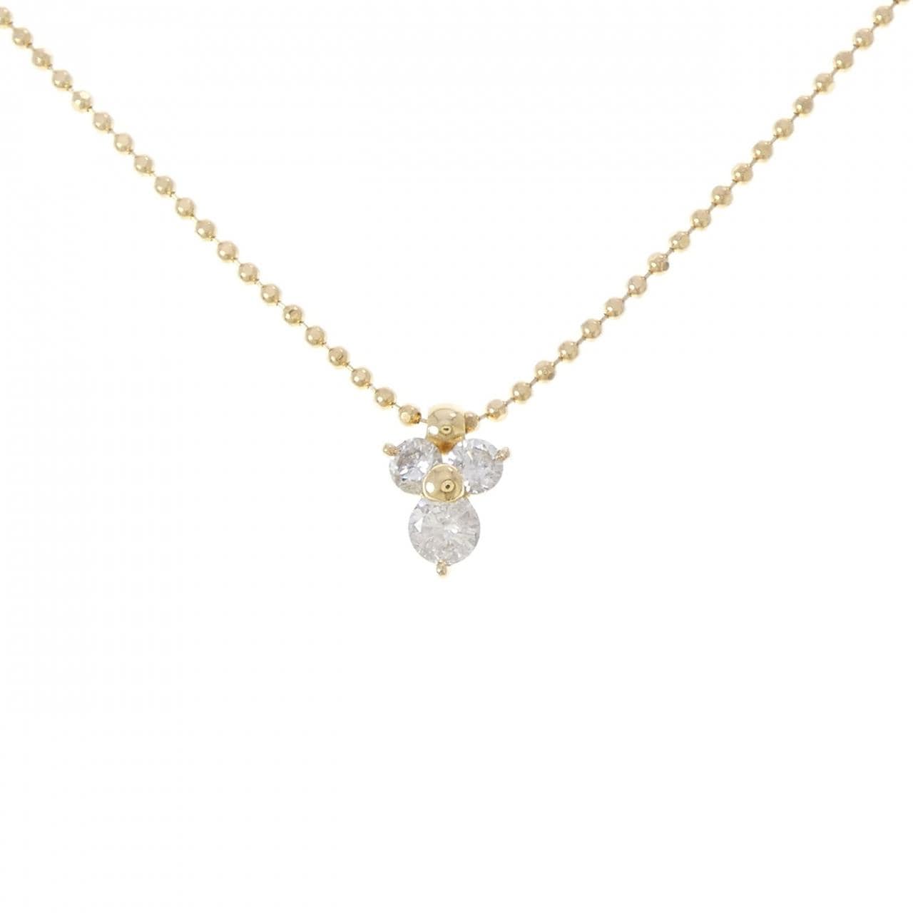 K18YG ダイヤモンド ネックレス 0.61CT