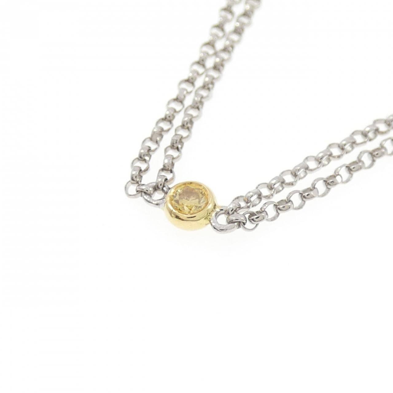 750WG/750YG 2WAY ダイヤモンド ネックレス