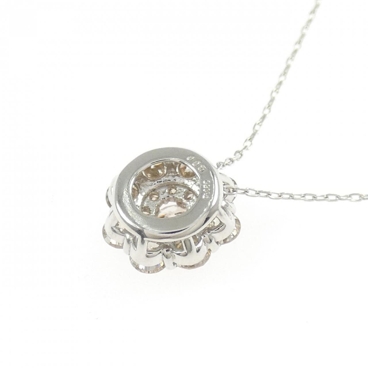 PT950 ダイヤモンド ネックレス 0.80CT