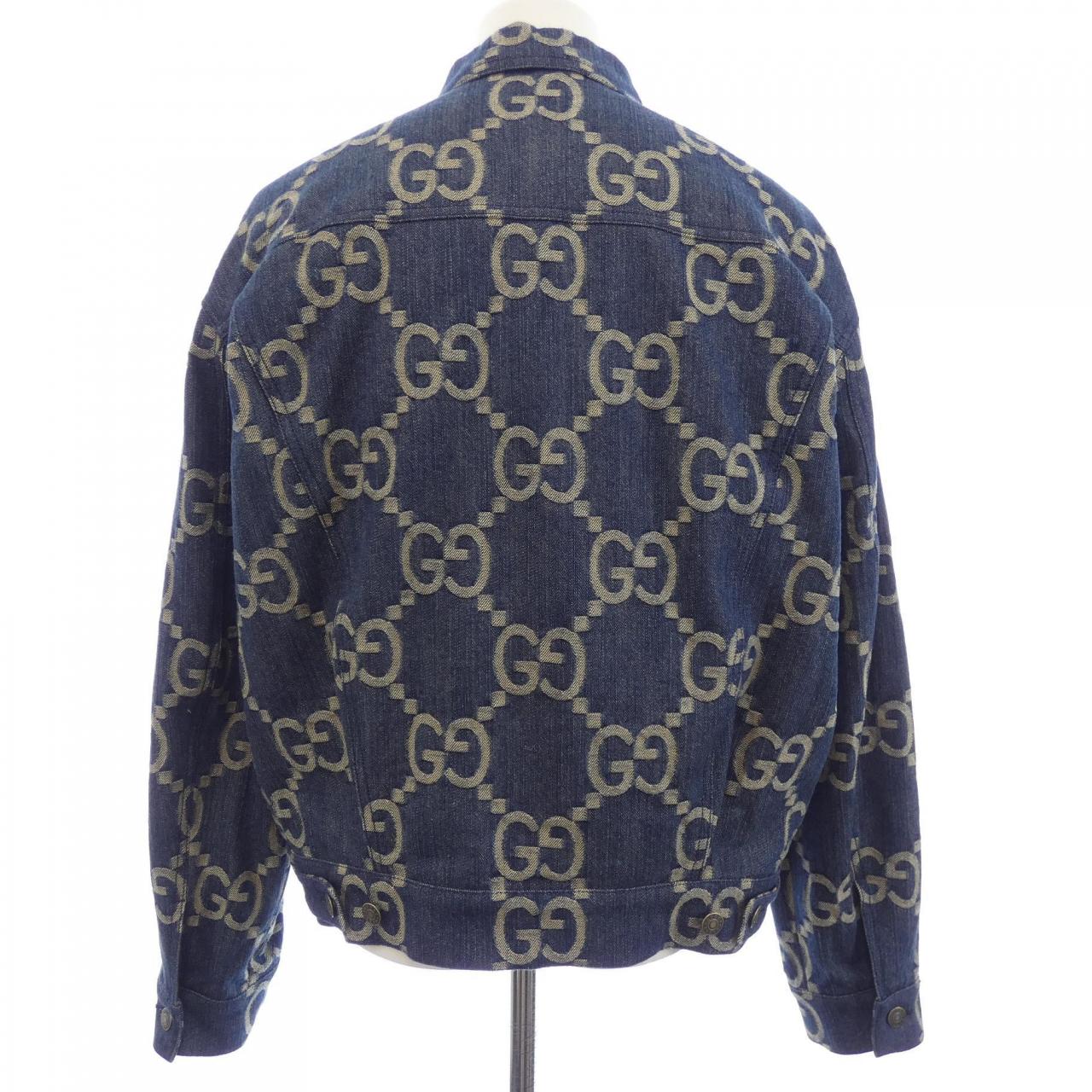 グッチ GUCCI GUCCI パイナップルジャケット 674338 XDBTY デニムジャケット