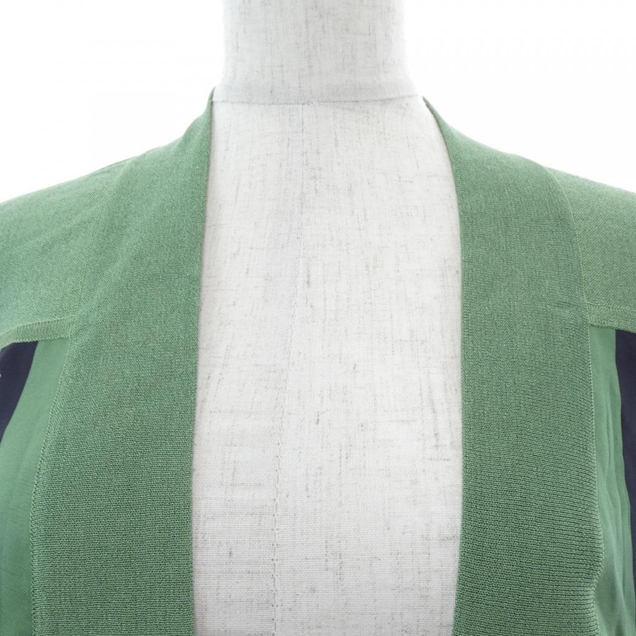 エルメス HERMES LE JARDIN LA MAHARANI *76-7757 ツイルレーヌ. ロングカーディガン