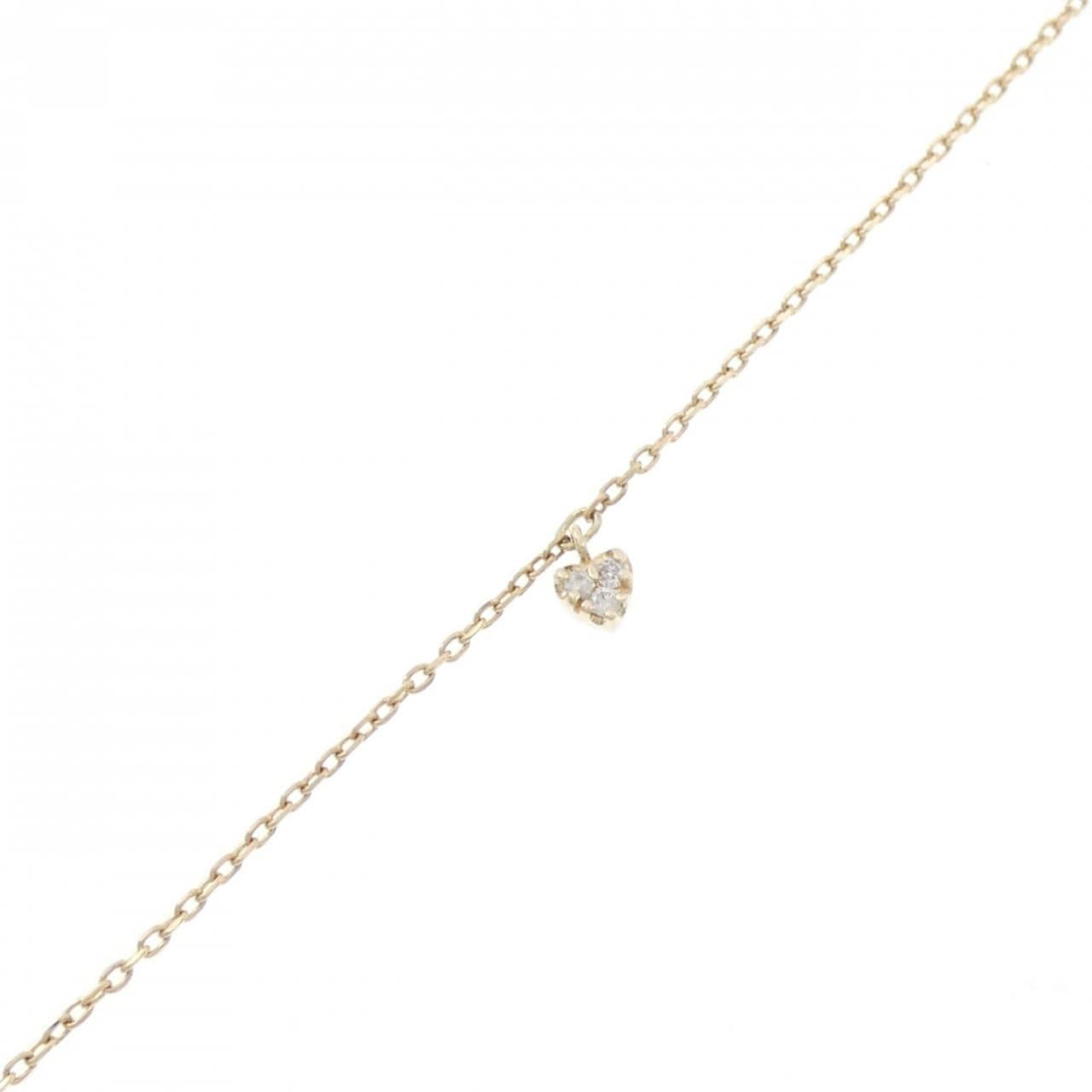 アガット ダイヤモンド ブレスレット 0.02CT