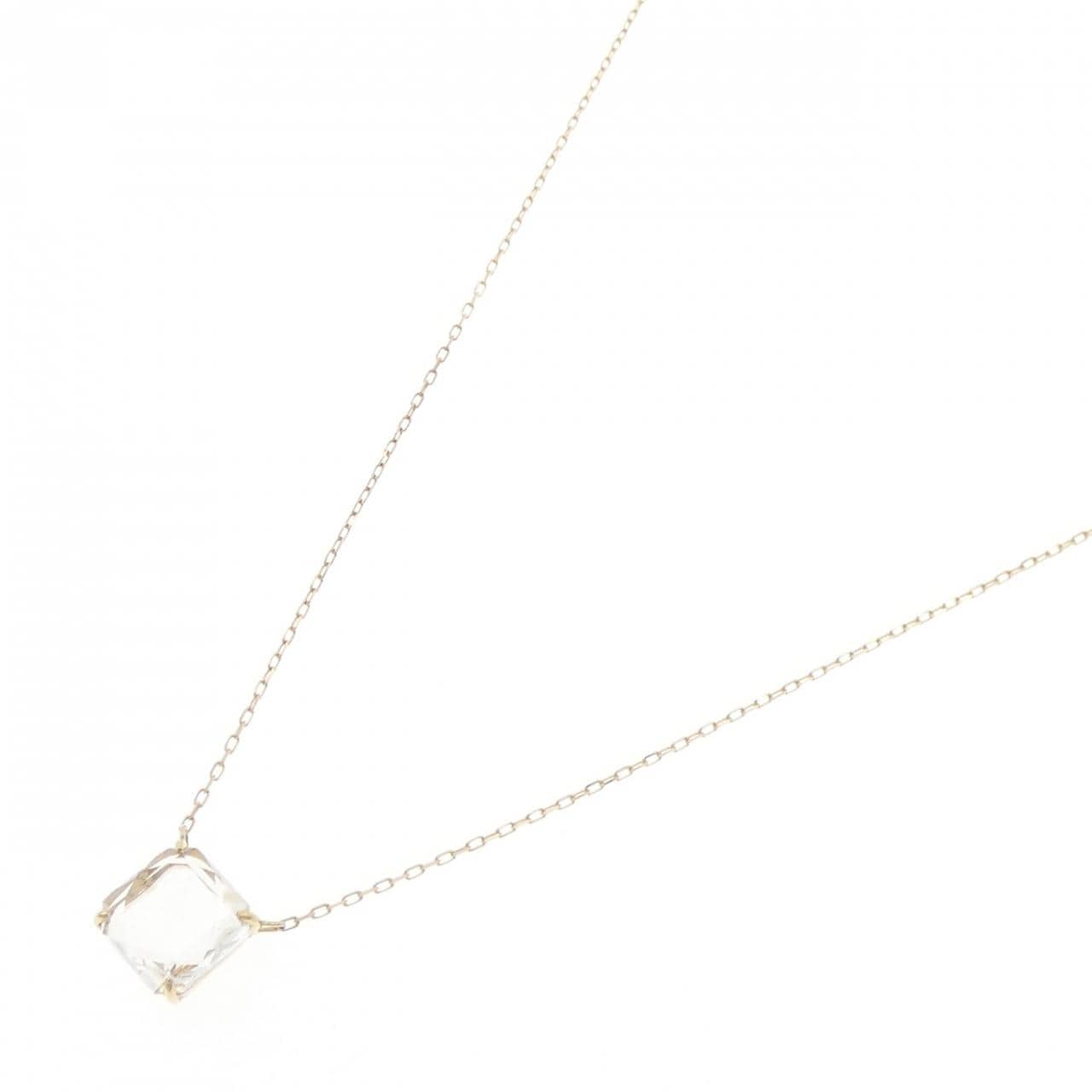 K10YG クオーツ ネックレス