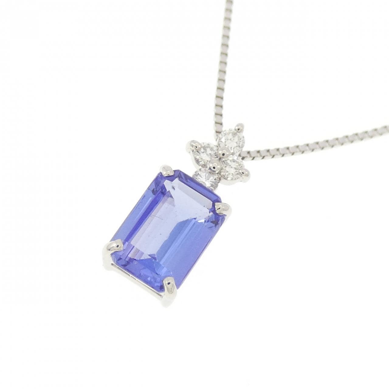 PT Tanzanite Necklace 0.85CT