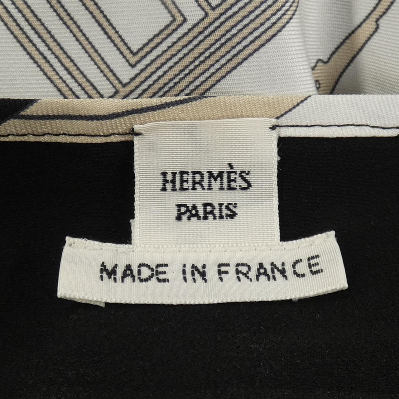 エルメス HERMES EX-LIBRIS 3E0521D7 ツイルレーヌ ワンピース