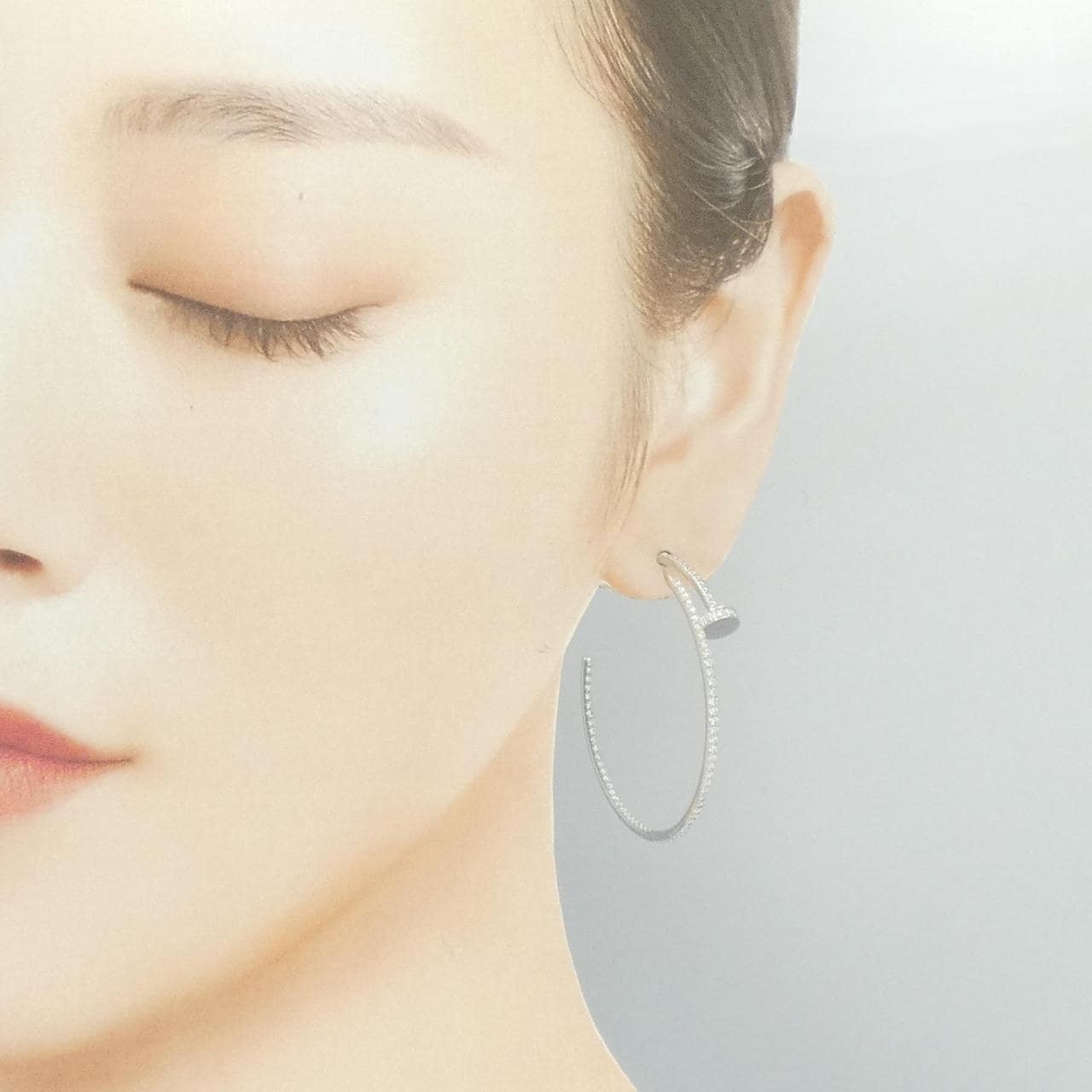 カルティエ ジュスト アン クル ピアス 片耳