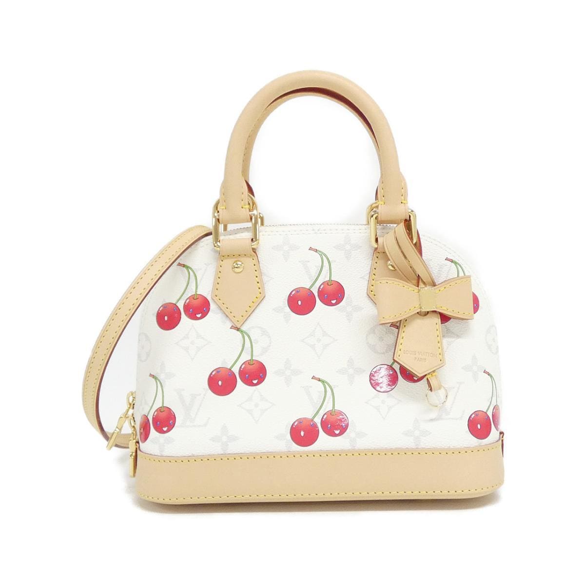 LOUIS VUITTON モノグラム・チェリー LV × TM アルマ BB/M14234 コメ兵|【未使用品】ルイヴィトン モノグラムチェリー (LV