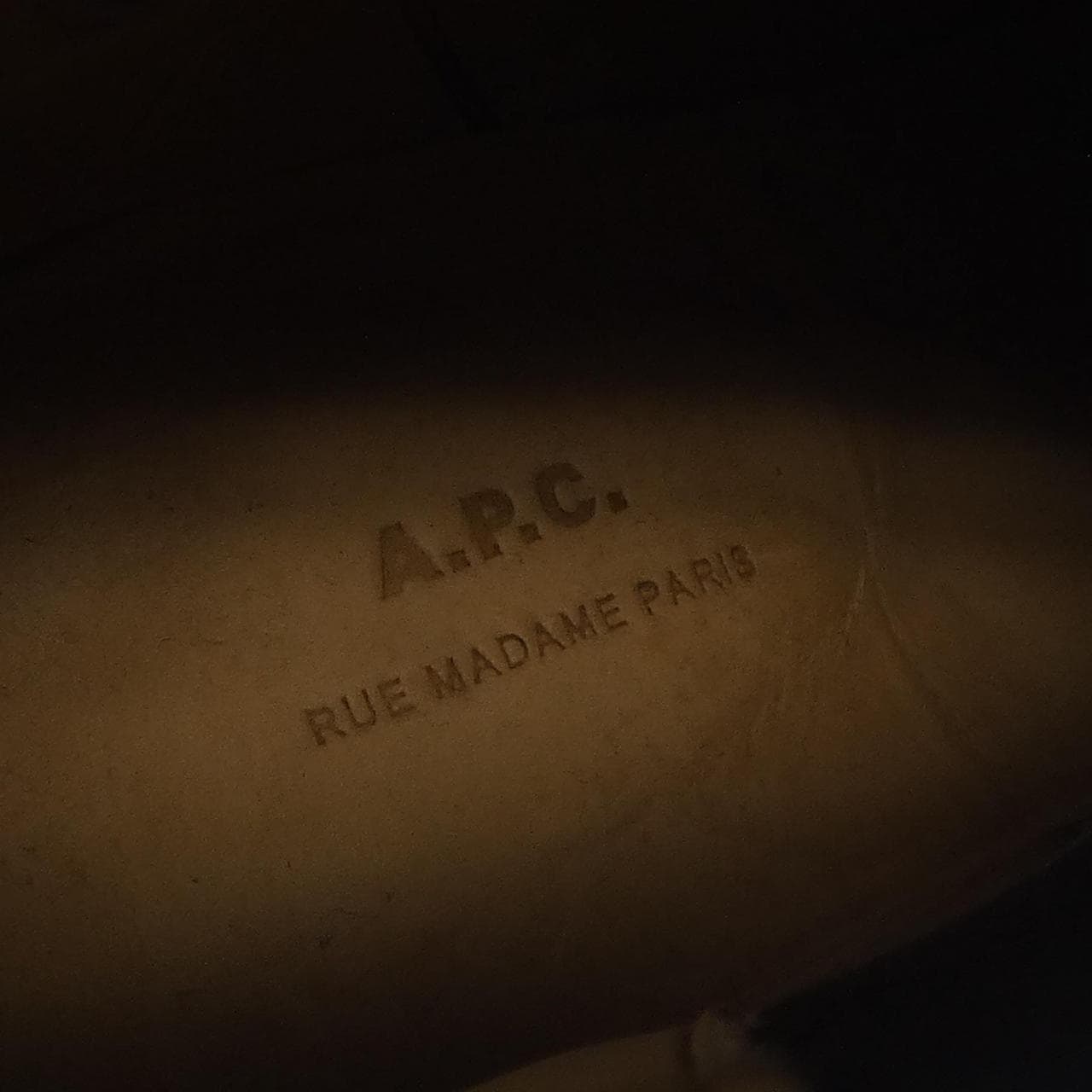 アーペーセー A.P.C. ブーツ