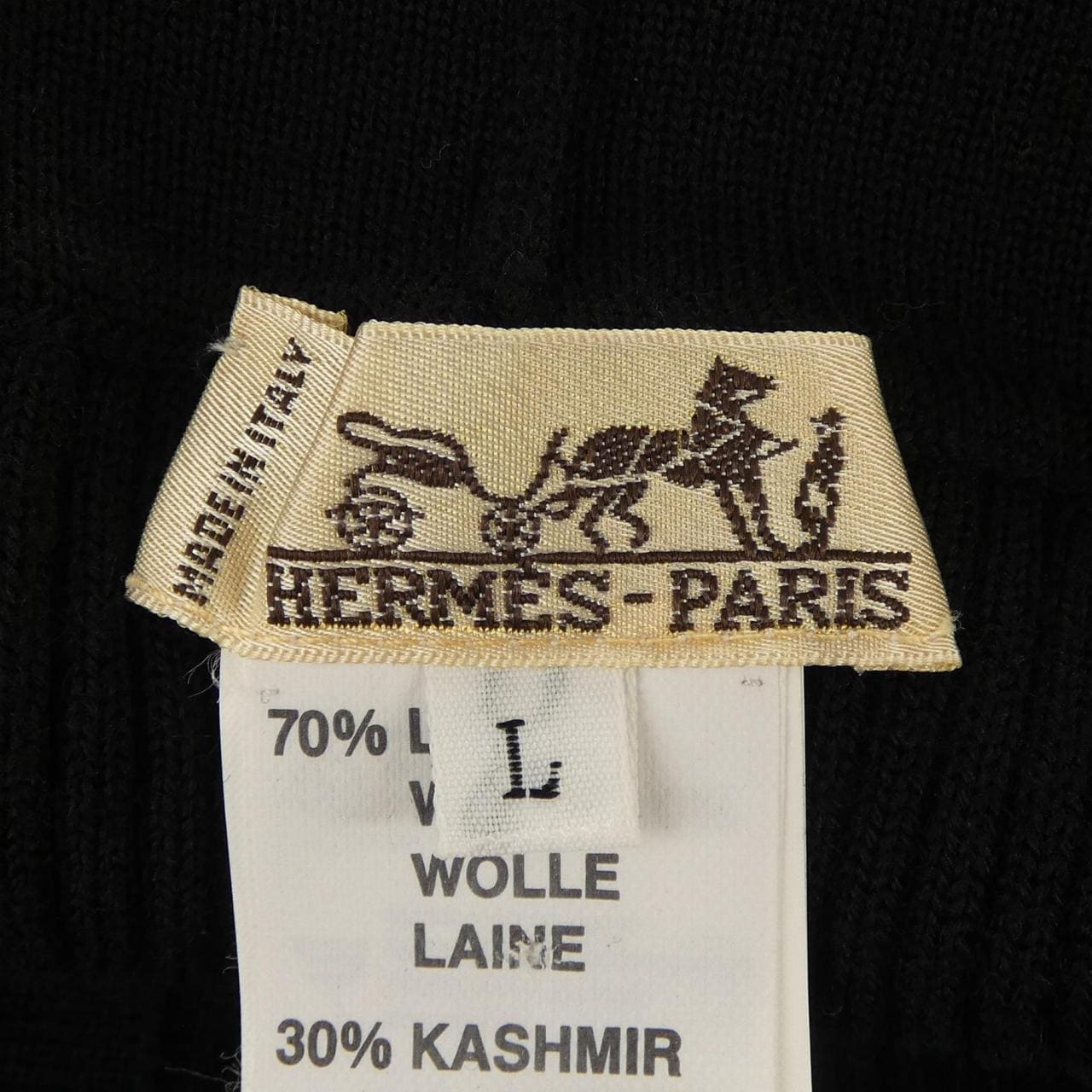 【ヴィンテージ】エルメス HERMES クルードセル カーディガン