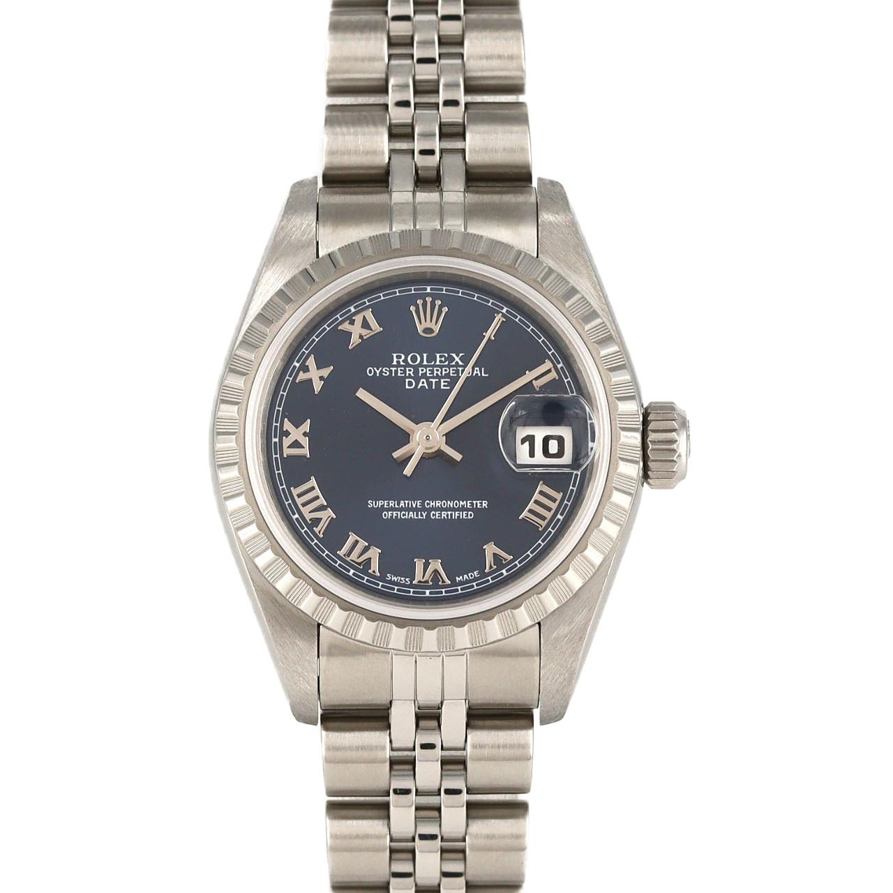 ロレックス オイスターパーペチュアルデイト 79240･5 SS 自動巻 K番