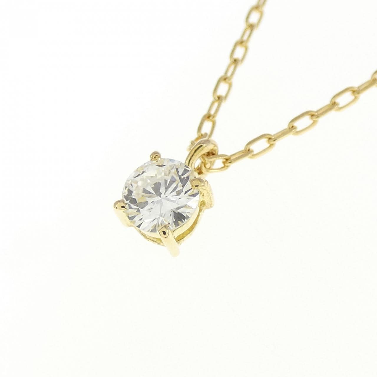 K18YG ダイヤモンド ネックレス 0.20CT