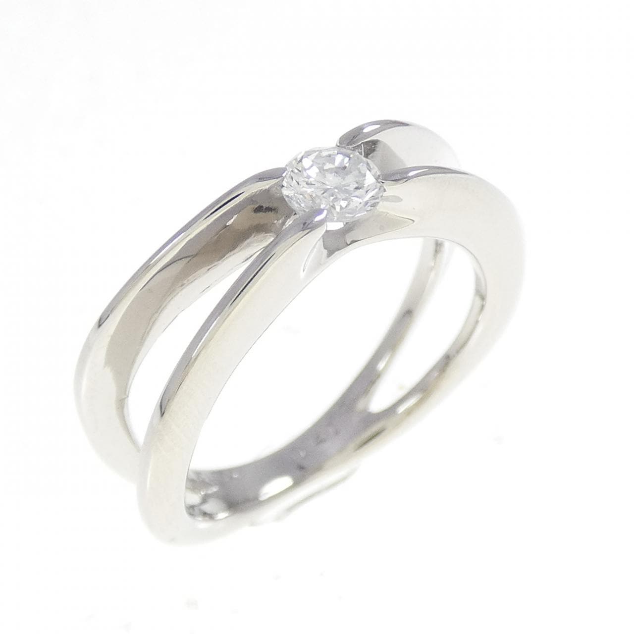 PT900 ダイヤモンド リング 0.21CT
