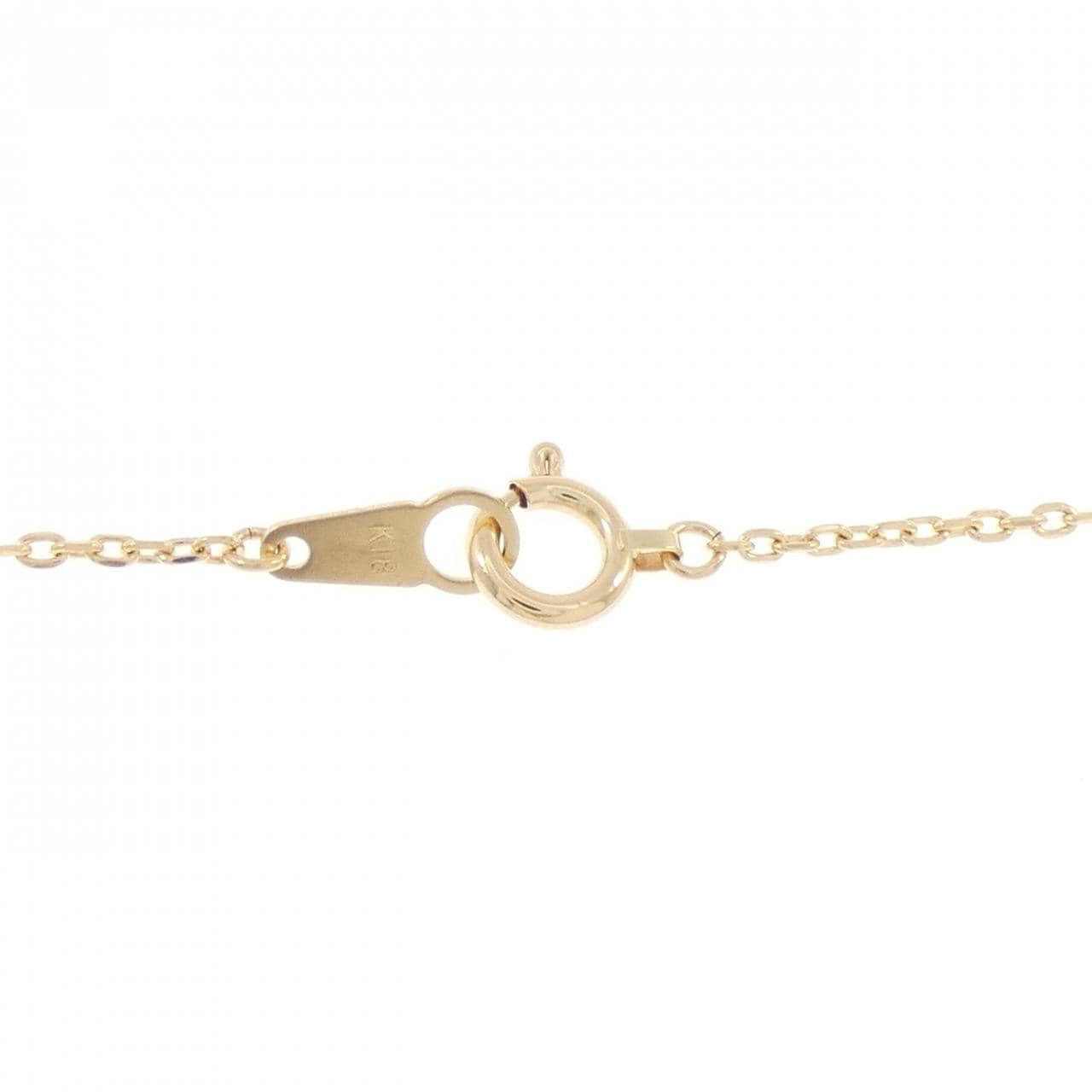 K18YG ダイヤモンド ネックレス 0.20CT