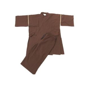 【新品】男物　甚平　久留米織　３Ｌサイズ