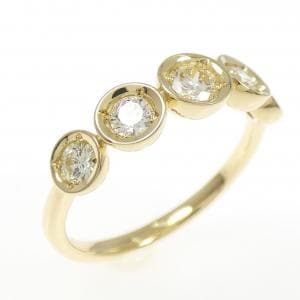 K18YG ダイヤモンド リング 0.50CT