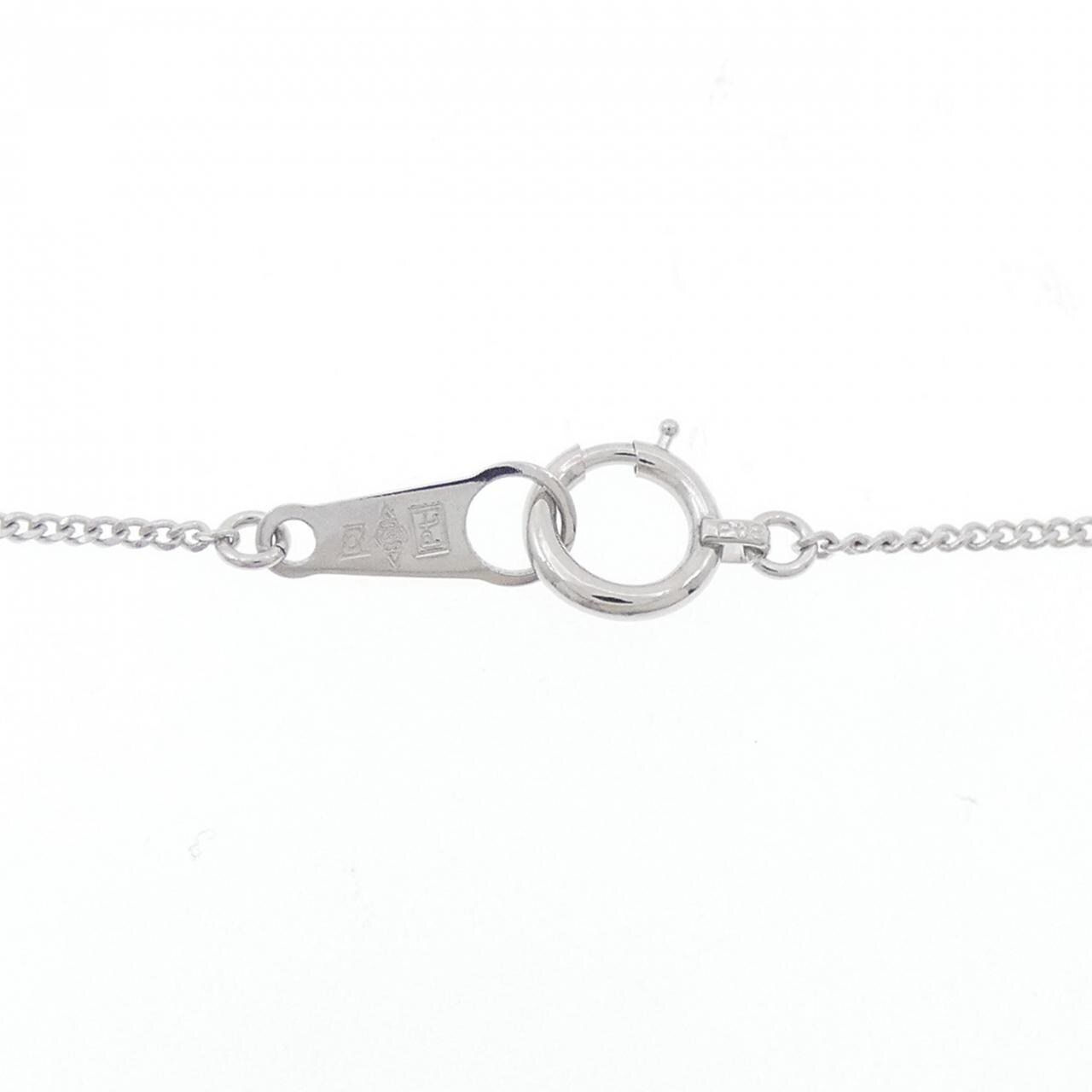 PT850 ソリティア ダイヤモンド ネックレス 0.08CT