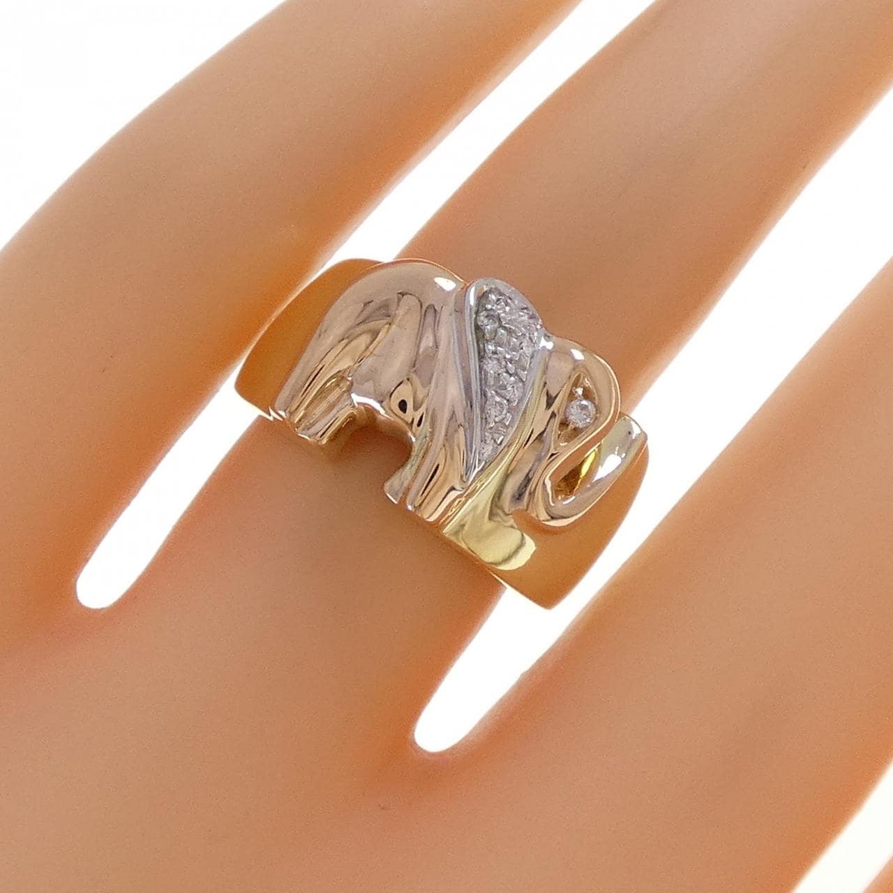 ポンテヴェキオ ダイヤモンド リング 0.05CT