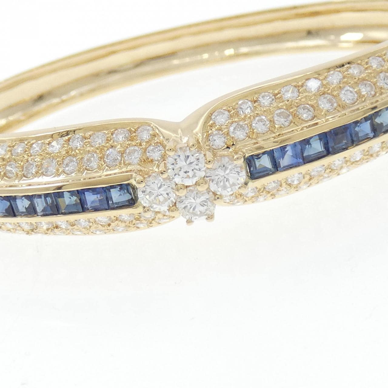 750YG サファイヤ バングル