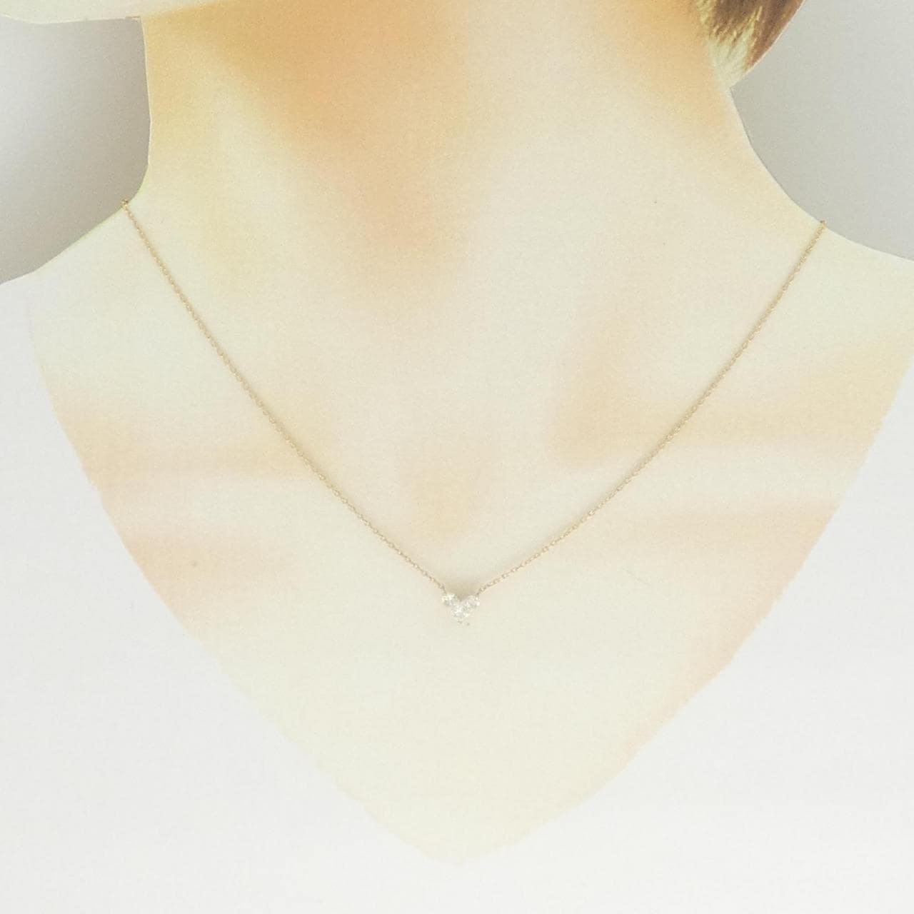 スタージュエリー ミステリアスハート ネックレス 0.28CT