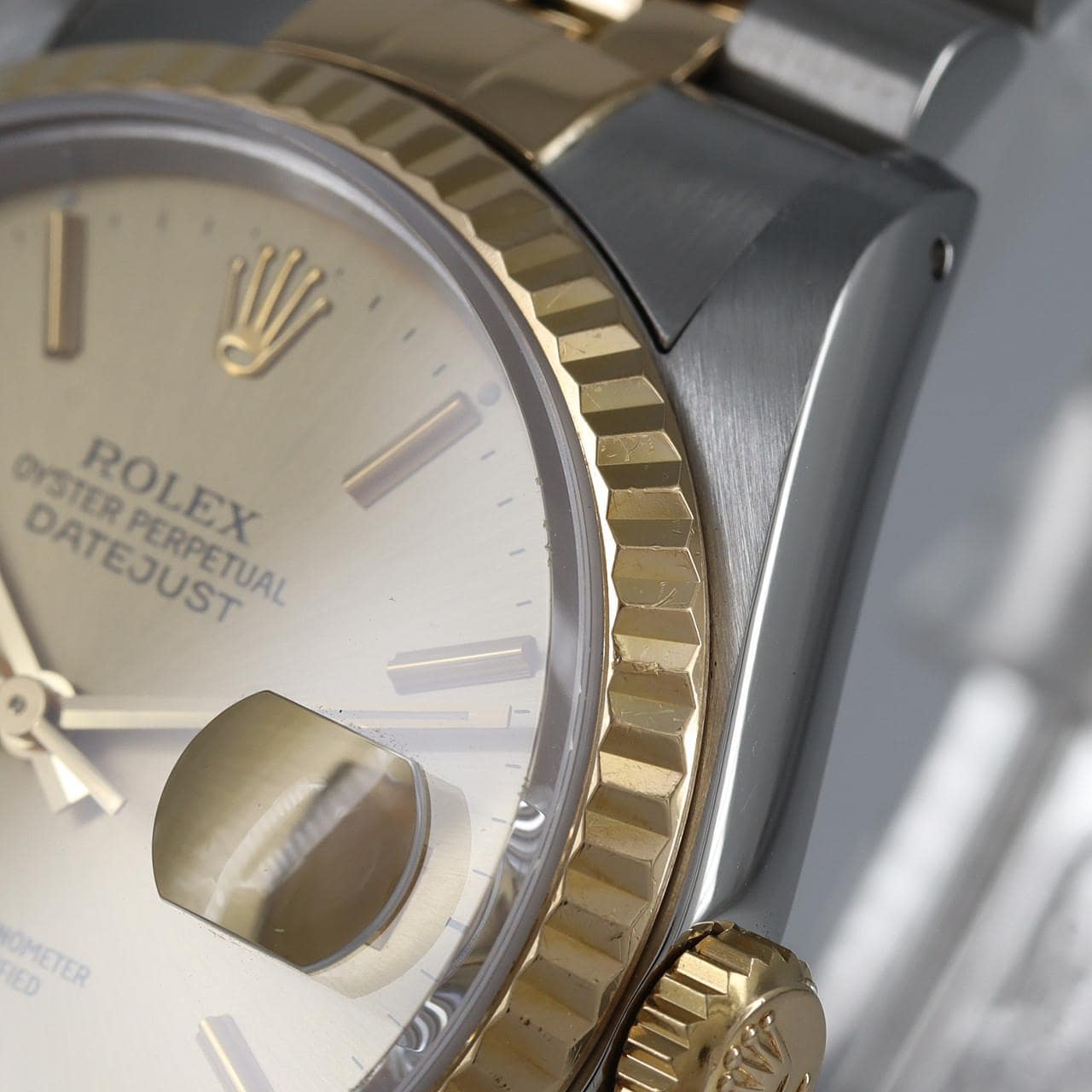 ロレックス デイトジャスト 16233 SSxYG 自動巻 L番