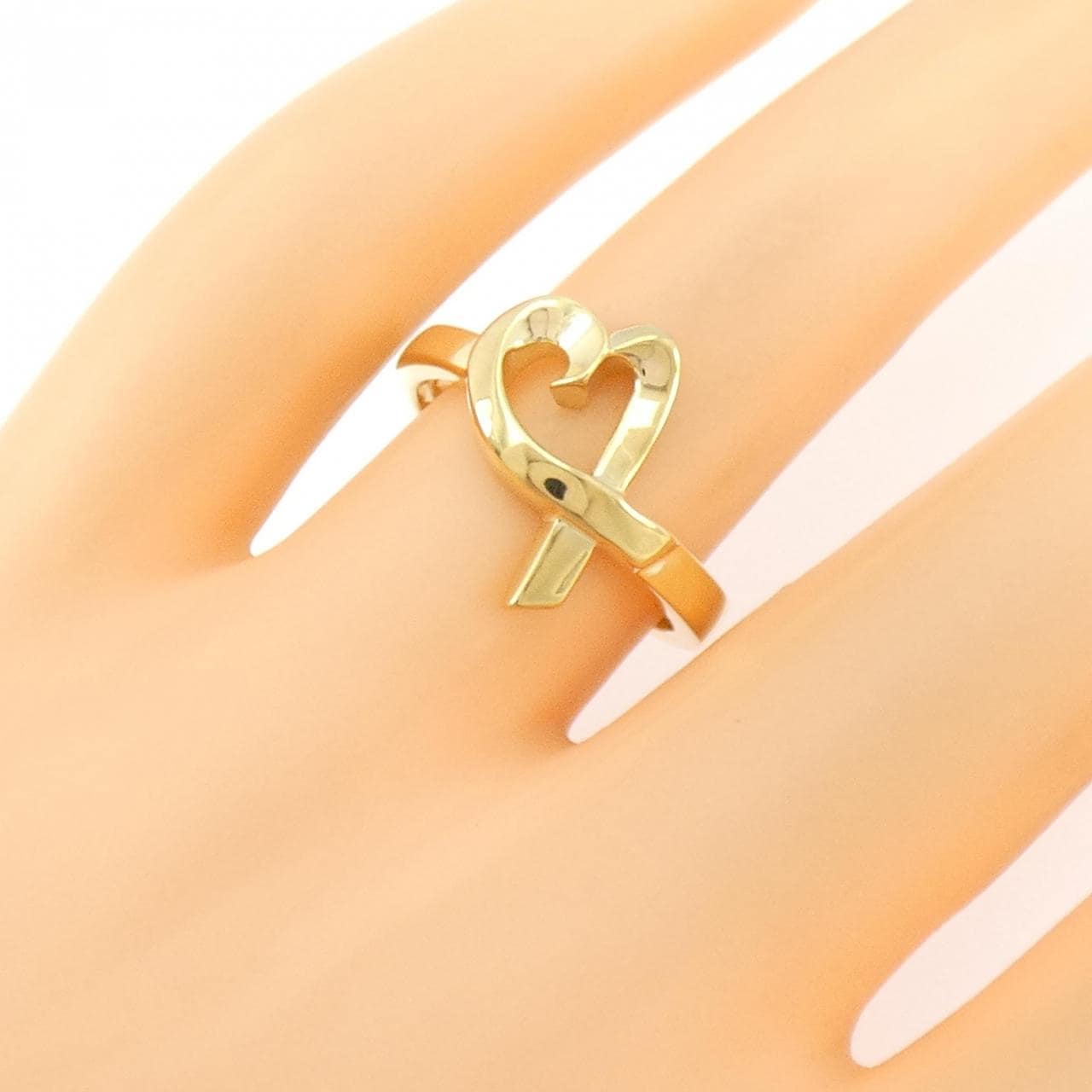 ティファニー ラビングハート リング